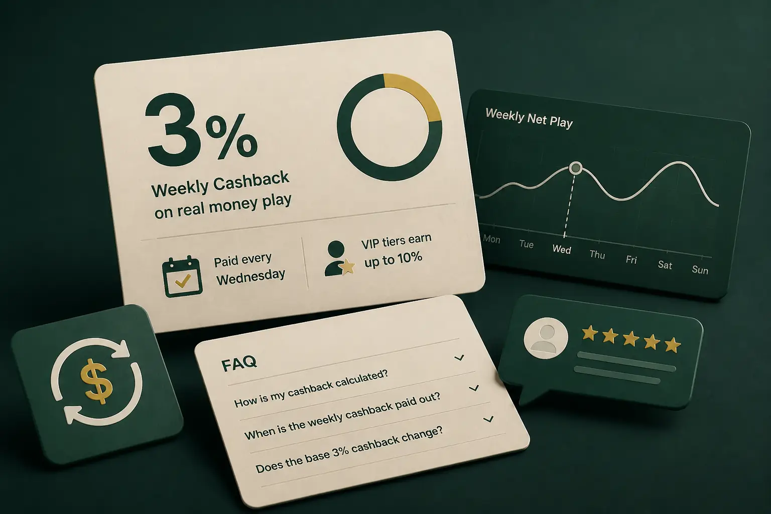 Richard Casino Cashback visual guide for Richard Casino